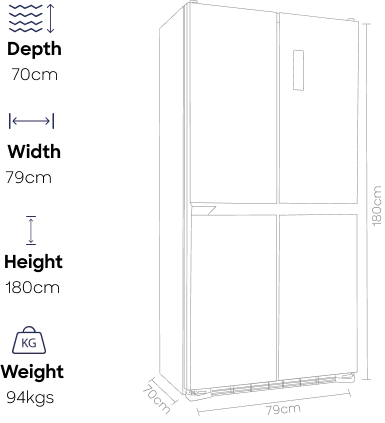 DMD 7950 gd Dimensions