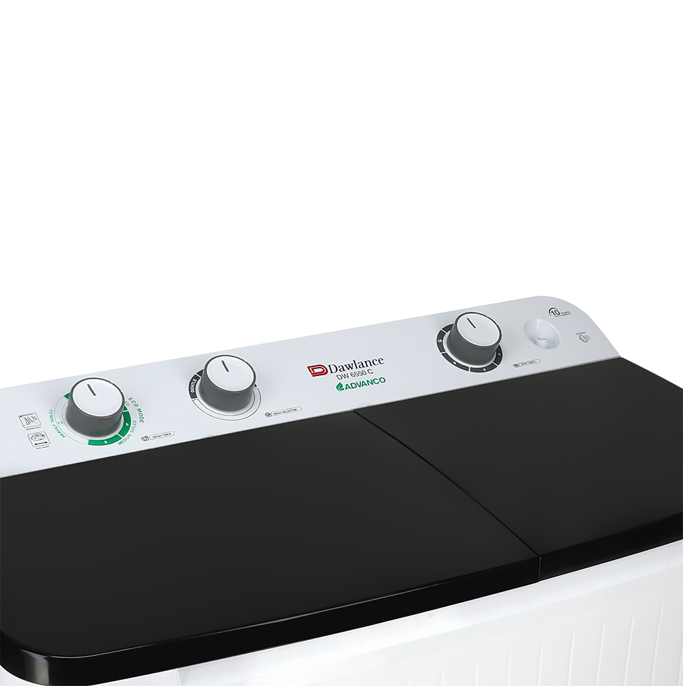 DW 6550 GLASS LID (BLACK/GREY) 