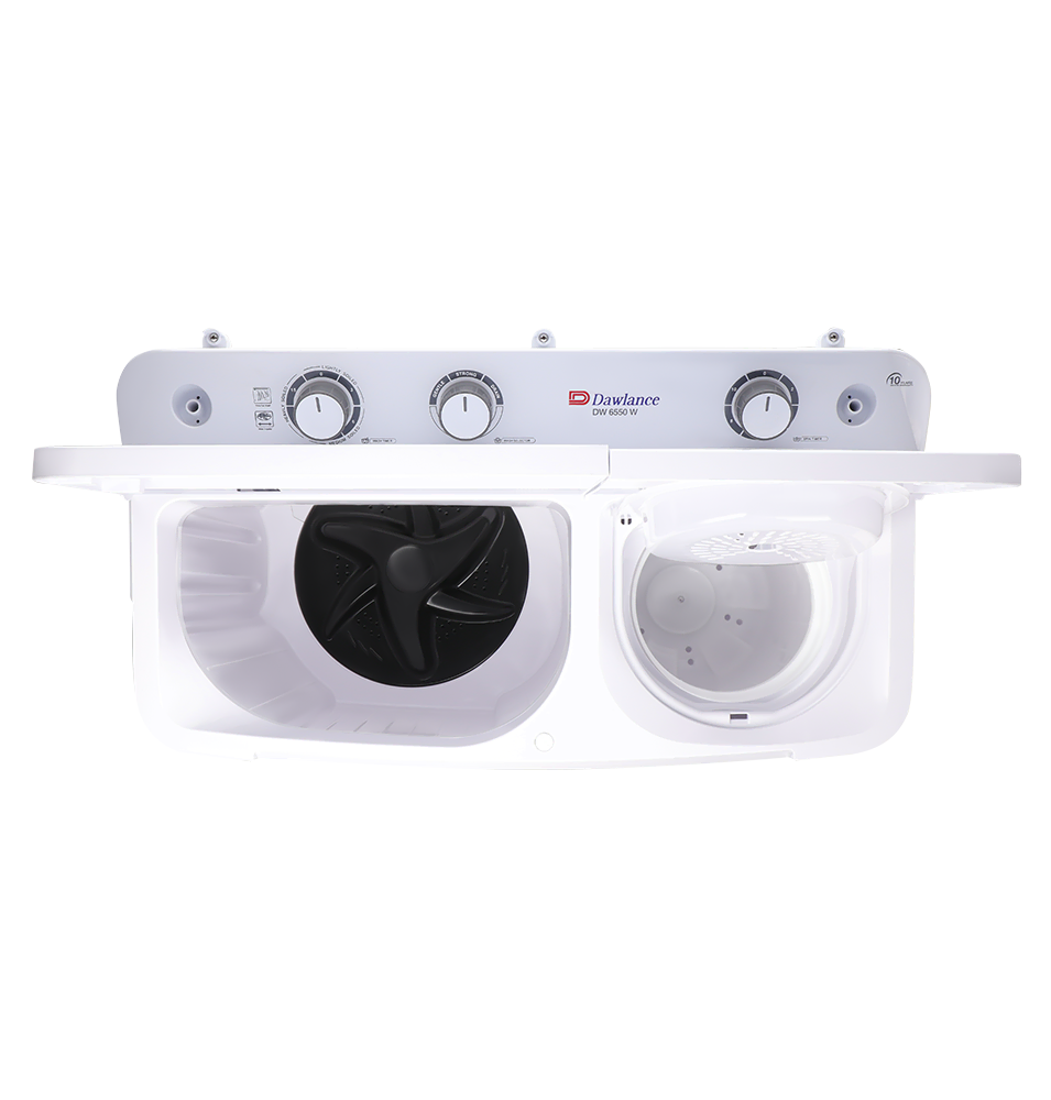 DW 6550 TWIN TUB WHITE LID (WHITE) 