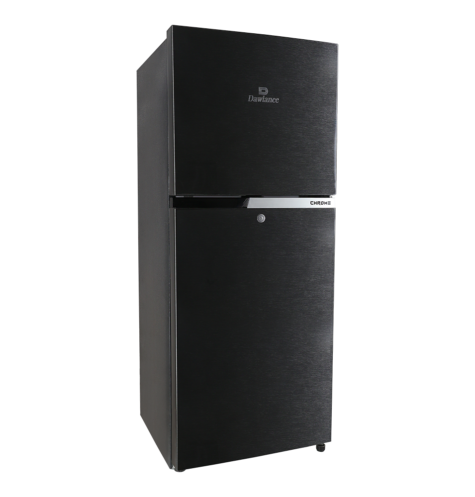 9140WB Chrome Hairline Black Small Refrigerators