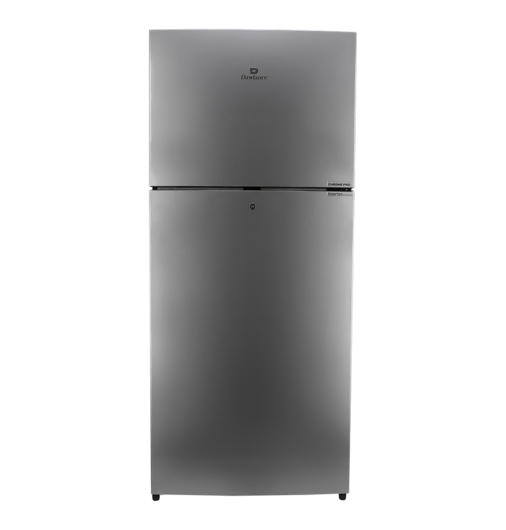 REF 91999 CHROME PRO HAIRLINE SILVER Double Door Refrigerator