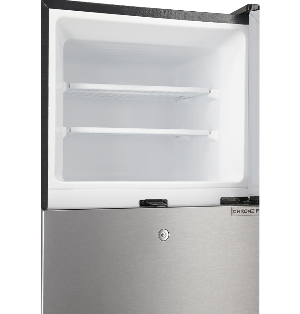 REF 9160LF CHROME PRO HAIRLINE SILVER Small Refrigerators