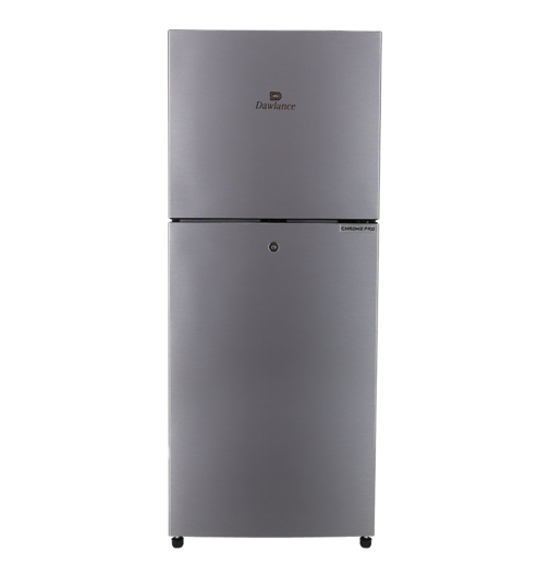 REF 9149WB CHROME PRO HAIRLINE SILVER Double Door Refrigerator