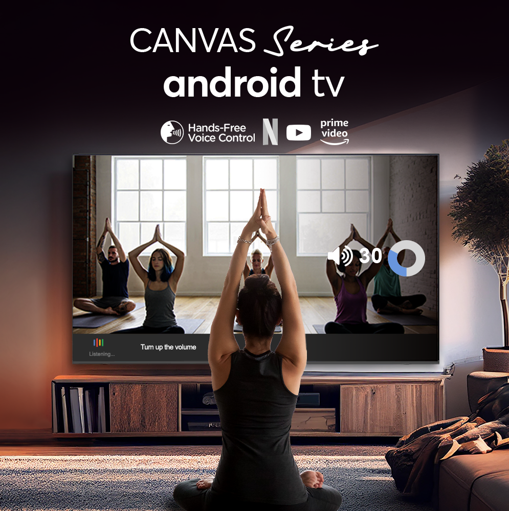 Canvas Series Android TV 55