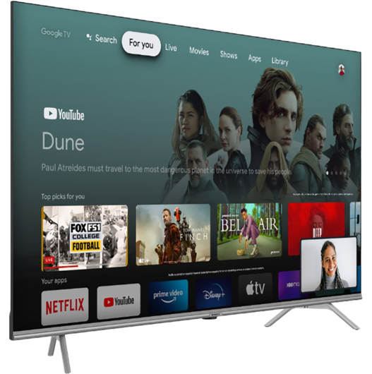 Radiant Series Google TV 50" G22 4K UHD